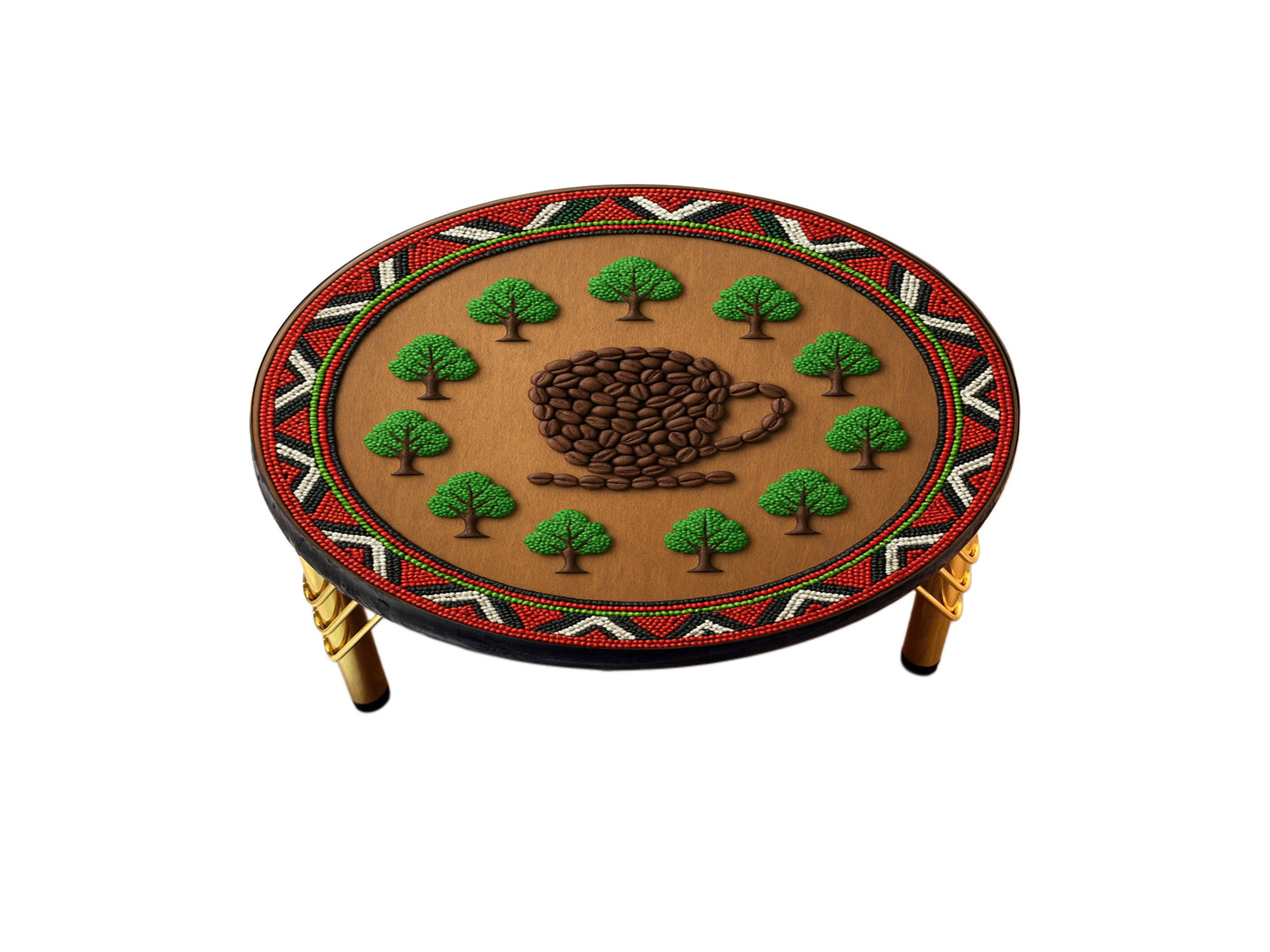 Ethiopia Coffee Table / Rekebhot